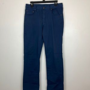 Mens Southern Proper Dress Pants Size 32/30 Color Navy Blue
